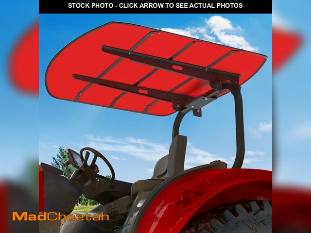 Lot 74-14612665 - MOOFI Mowers, Tractor Canopy for ROPS Non-fading High-Density Thermoplastic Mowers Tractor Umbrella-...