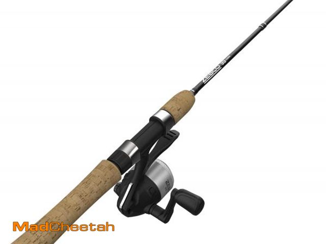 Lot 74-12030751 - Zebco 33 Cork Micro Trigger Spincast Reel and Fishing Rod Combo, 5-Foot 6-Inch 2-Piece Graphite Rod ...