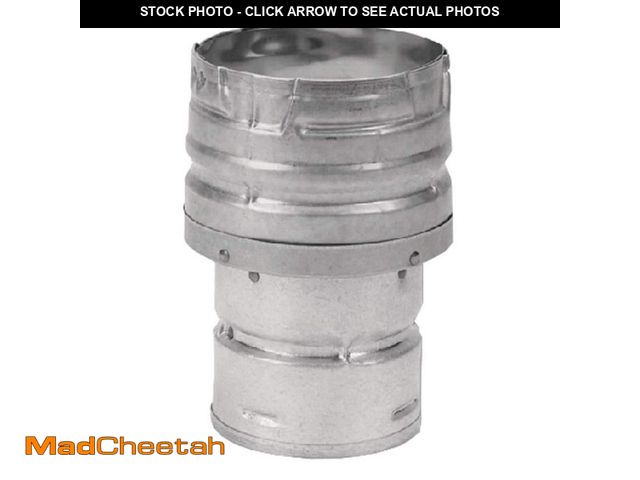 Lot 74-12746532 - DuraVent PelletVent for Multi-Fuel 3in. To 4in. Diameter Increaser - UNUSED