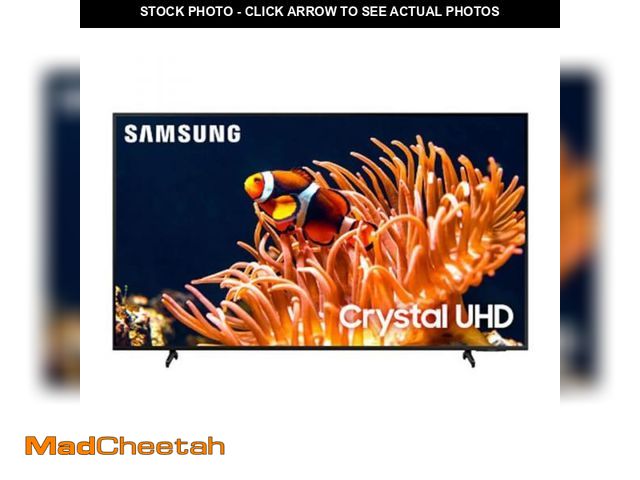 Lot 74-12133223 - Samsung 65-Inch Class 4K Crystal UHD DU8000 Series HDR Smart TV w/Object Tracking Sound Lite, Motion...