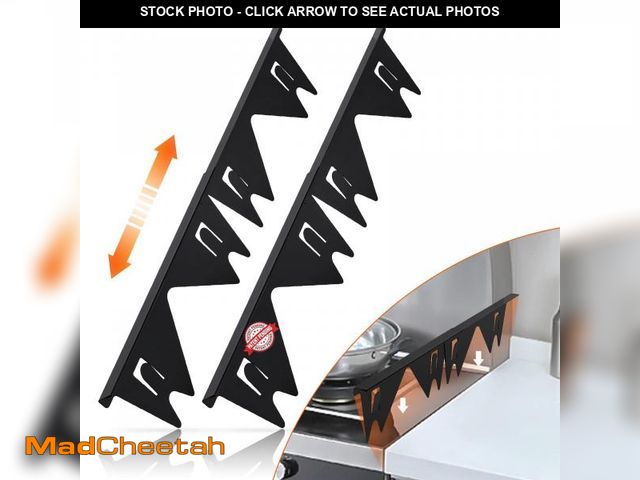 Lot 74-11556989 - Stainless Steel Stove Gap Covers,Stove Gap Filler, Range Trim Kit, Stove Gap Guards, Heat Resistant ...
