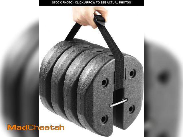 Lot 74-12106729 - ABCCANOPY Easy Canopy Weights with Lock Design for Wind Resistance, No Sliding, Stably Secure Tents,...