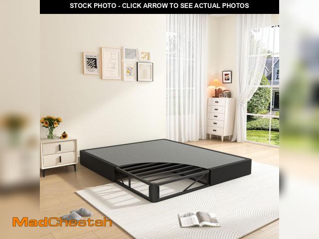 Lot 74-12516529 - *SEE DETAILS* MAF Box Springs King Size 10 Inch, High Profile King Box Spring 3500 lbs Black Heavy D...