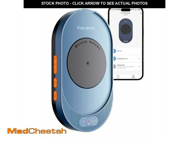 Lot 74-14154415 - Vaydeer M4 Utra Mouse Mover with APP, Undetectable Mouse Jiggler Device with Remote Control and Time...