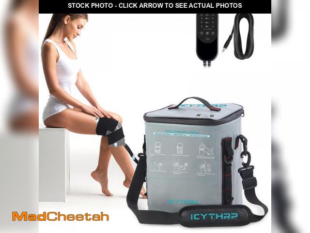 Lot 74-12216873 - ICYTHRP Cold Therapy Machine with Programmable Timer, Portable Ice Machine for Knee After Surgery, K...