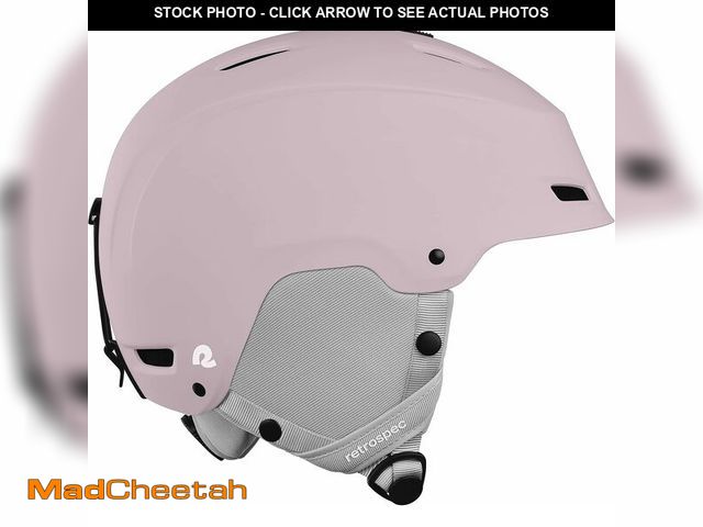 Lot 74-14067554 - Retrospec Zephyr Ski Helmet - Snowboard Helmet for Adults &amp; Youth- Adjustable Fit Snow Helmet wi...