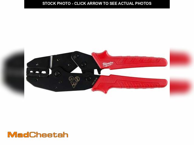 Lot 74-12796295 - Milwaukee Ratcheting Insulated Terminals Crimper - UNUSED