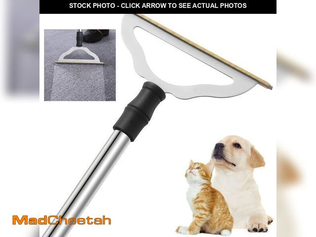 Lot 74-14426751 - GOSEDER Carpet Rake for Pet Hair Removal - Reusable Pet Hair Remover for Carpet Long Handle, Advance...