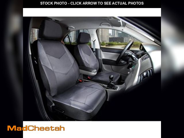 Lot 74-12422891 - Auto Drive 2 Piece Car Seat Covers Low Back Rival Carbon Fiber Leather Black  Universal Fit  2002SC1...
