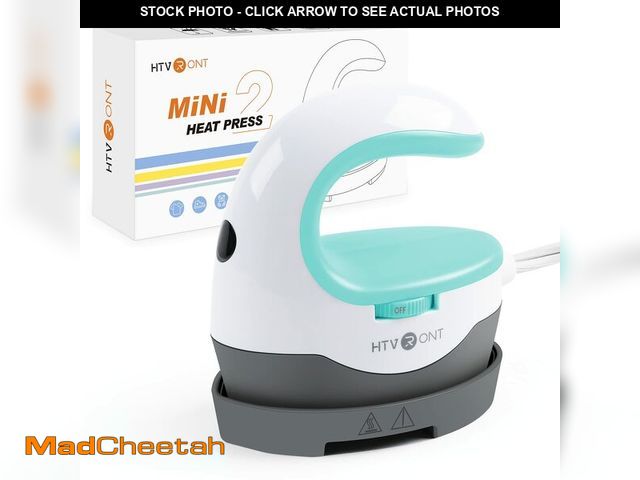 Lot 74-14209720 - HTVRONT Heat Press Mini Heat Press Machine, Mini Iron for Perler Beads, Small Heat Press Portable Ir...