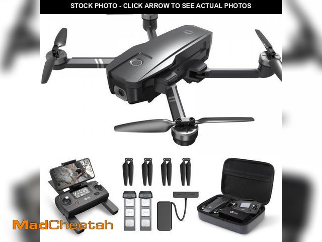 Lot 74-12437218 - Holy Stone HS720 GPS Drone with Camera for Adults 4K UHD, 52 Minutes Flight Time, Foldable Quadcopte...