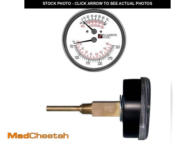 Lot 74-13693409 - PLUMBERS EDGE Angle Tridicator Gauge - UNUSED