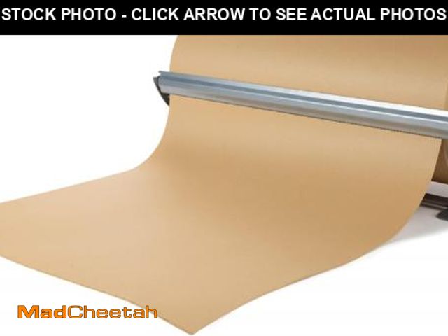 Lot 74-12367588 - IDL Packaging 18" Kraft Paper Roll Dispenser &amp; Cutter for Rolls up to 18" Wide and 9" in Diamete...