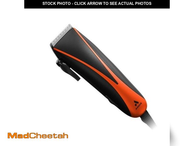 Lot 74-12421464 - Andis EasyClip Starter Adjustable Clipper Kit for Small Animal (Dog &amp; Cat)  Orange - UNUSED