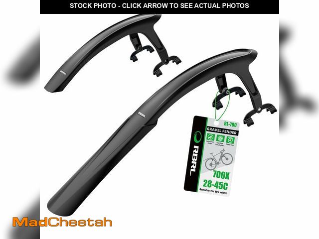 Lot 74-13629355 - RBRL Bike Fender Set, Quick Release Bike fenders for Gravel and Road Bike, Adjustable Bicycle Fender...