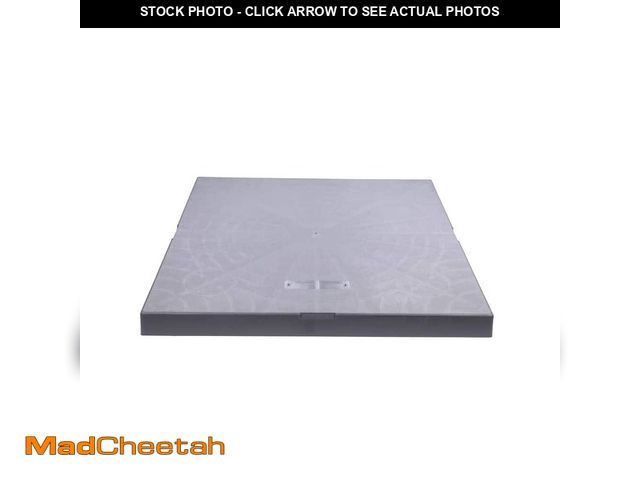 Lot 74-14373663 - Diversitech E-Lite 32 in. W x 32 in. D x 3 in. H Plastic HVAC Condensor Pad - USED