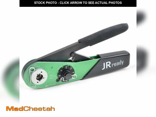 Lot 74-14060967 - JRready YJQ-W7A M22520/7-01 Series Aerospace Pin/Soc Intermediate Adjustable Indent Crimping Tool 16...
