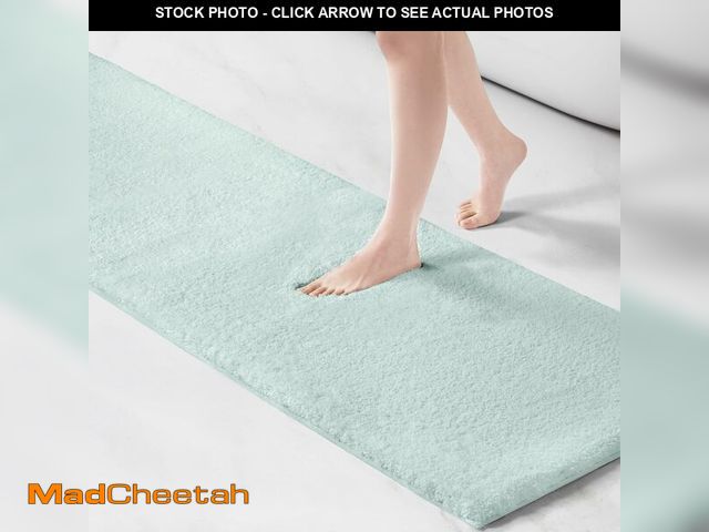 Lot 74-13042228 - Madison Park Signature Marshmallow Bathroom Rug Non Slip, Luxrurious Plush Bath Mat, Absorbent, Quic...