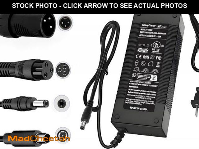 Lot 74-12332984 - UL Certified 54.6V 2A Fast Electric Bike Charger for 48V Ebike Battery - Compatible with Lectric XP ...