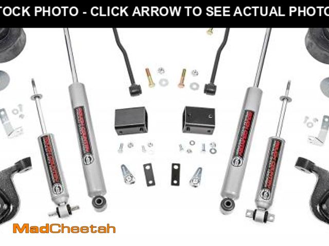 Lot 74-12137979 - Rough Country 4" Lift Kit w/ N3 Shocks for 2009-2018 Ram 1500 2WD - 30730 - UNUSED