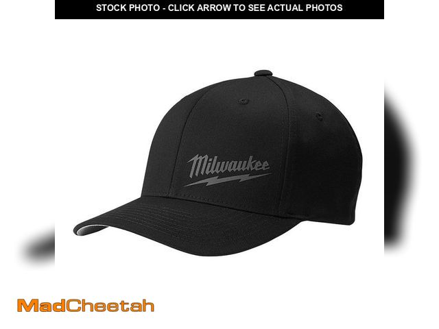 Lot 74-14613935 - Milwaukee Large/Extra Large Black Fitted Hat 504B-LXL - UNUSED