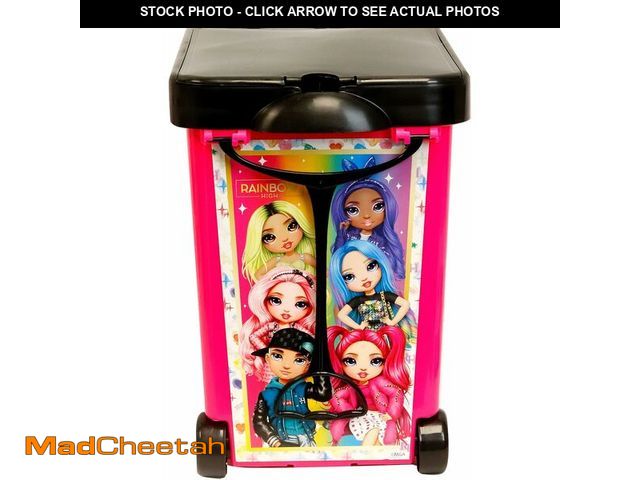 Lot 74-13041752 - Tara Toys MGA Rainbow High Wheeled Doll Storage &amp; Carrying Case - A Fashionable Haven to Keep Do...