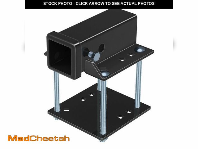 Lot 74-13714693 - Fioracl Bolt-On RV Hitch Receiver - 2" Adapter for 3-4" Camper Beams, 200lbs Reinforced Cargo Rack &...