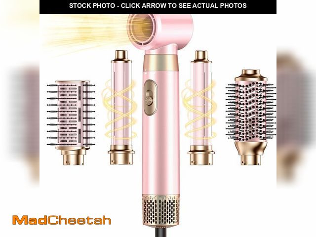 Lot 74-14056038 - 5 in 1 Blow Dryer Brush Set, Upgrade Hair Dryer &amp; Blow Dryer Brush &amp; Air Curling Wrap &amp; ...