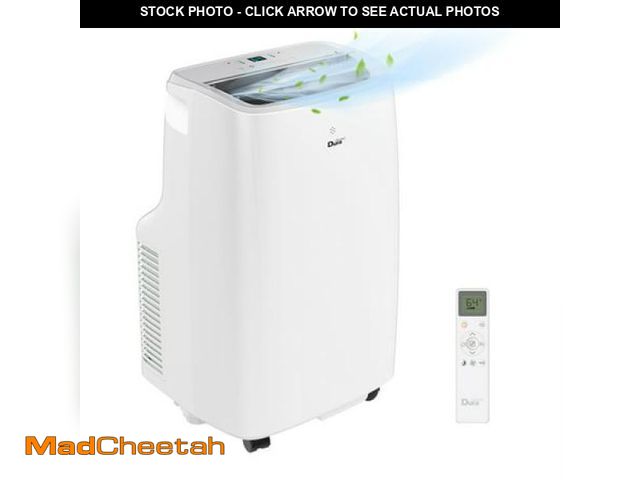 Lot 74-12271805 - DuraComfort 8000BTU Portable AC Unit for Room  Dehumidifier  Fan  Cooler  Ups to 260 Sq.Ft  5300BTU ...