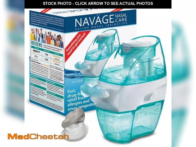 Lot 74-10161267 - NAVAGE NASAL CARE Nose Cleanser and SaltPods - UNUSED