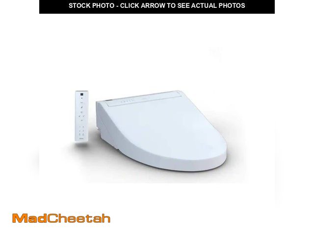 Lot 74-12775114 - TOTO C5 Washlet Electric Bidet Seat for Elongated Toilets with Warm Water Wash and Remote Control - ...