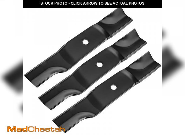 Lot 74-12436145 - Fourtry Replacement 942-04417 High Lift Mower Blades, Compatible with 48" Deck Cub Cad et Enforcer R...