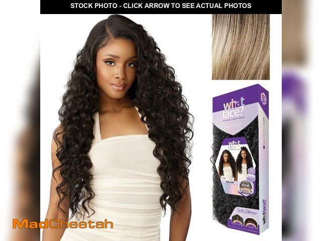 Lot 74-14064448 - Sensationnel What Lace 13X6 Wig - Kelani Lacefrontal Hand Tied Glueless Synthetic with Natural Densi...