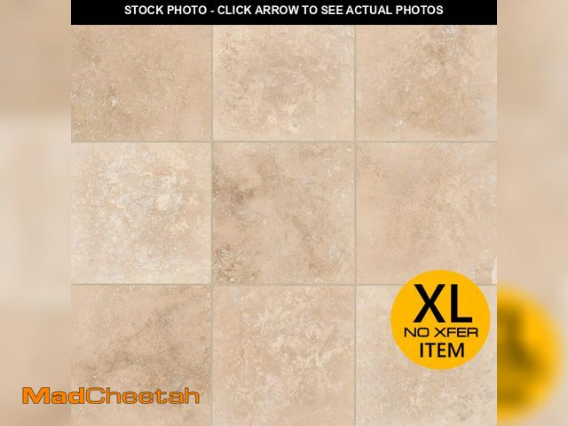 Lot 74-12682141 - 5 Boxes- Tuscany Beige 12 in. x 12 in. Honed Travertine Floor and Wall Tile (10 sq. ft./Case)(50 sq....