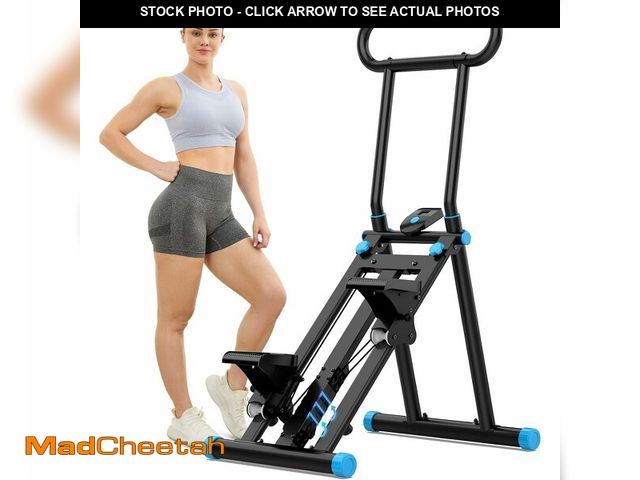 Lot 74-13927134 - HXD-ERGO Stair Stepper for Home, 6 Adjustable Resistance Vertical Climber Cardio Exercise Machine, F...