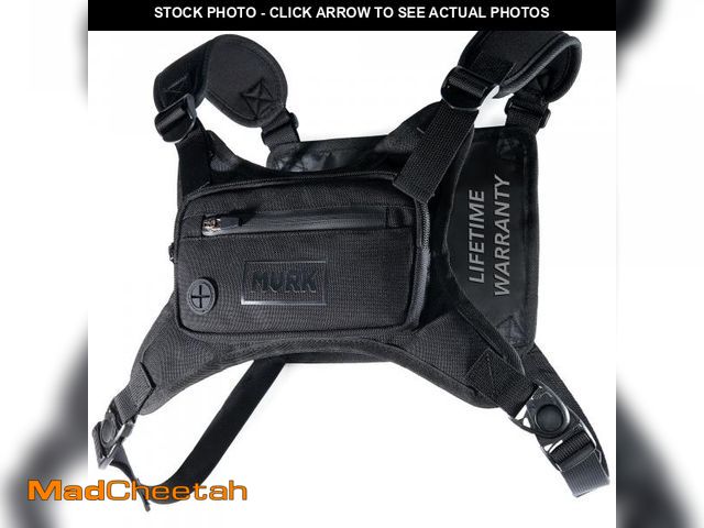 Lot 74-12439873 - MVRK Water Resistant Chest Pack - Minimalist Running Pack For Workouts, Running Phone Holder With Ex...