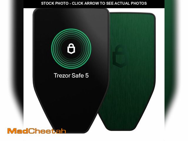 Lot 74-12966533 - Trezor Safe 5 - Crypto Hardware Wallet with Secure Element &amp; Passphrase, Color Touchscreen and H...