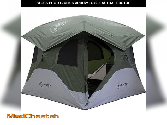 Lot 74-12255759 - Gazelle TentsÃ¢âÂ¢ T4 Hub Tent, Easy 90 Second Set-Up, Waterproof, UV Resistant, Removable Floor, ...