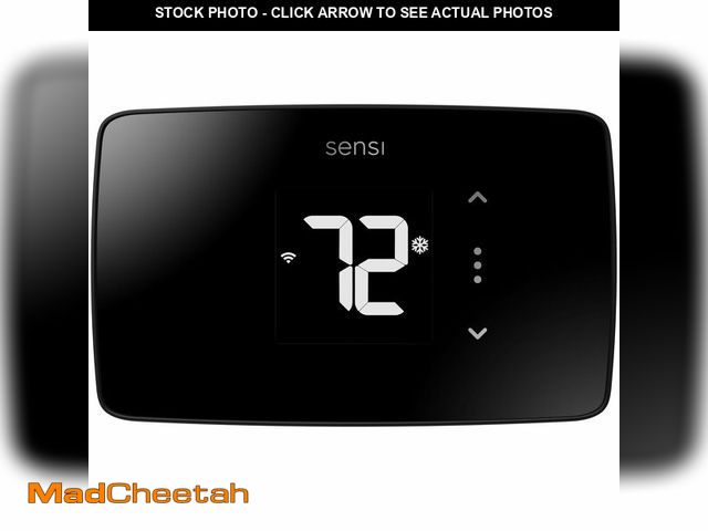 Lot 74-13719576 - Sensi Lite Smart Thermostat, Programmable, WiFi, Easy DIY, Works With Alexa, ENERGY STAR Certified, ...