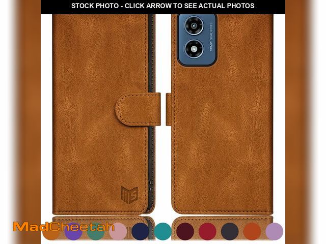 Lot 74-12607848 - SUANPOT for Motorola Moto G 5G 2024/G Play 2024 Wallet case with RFID Blocking Credit Card Holder,Fl...