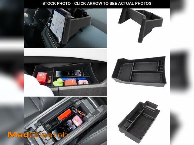 Lot 74-13546424 - Neepiar 3PCS Center Console Organizer Compatible with 2021-2025 2026 Nissan Rogue S/SV/Rock Creek Da...
