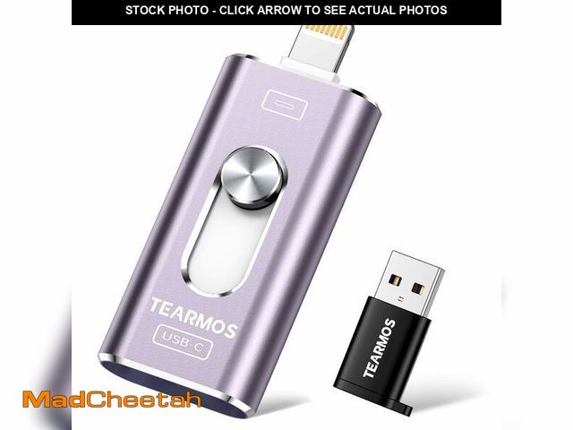 Lot 74-13549067 - TEARMOS 512GB Photo Stick for iPhone Flash Drive, Memory Stick Phone Storage for Photos and Videos F...