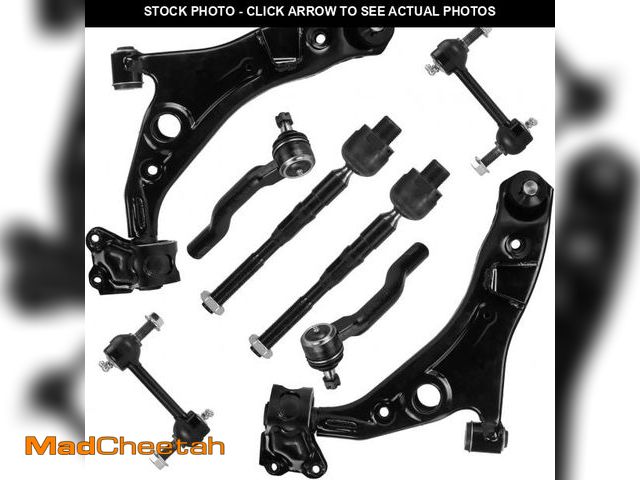 Lot 74-12043816 - Front Lower Control Arms w/Ball Joints + Sway Bars + Tie Rods for Ford Edge 2007-2014, Lincoln MKX 2...