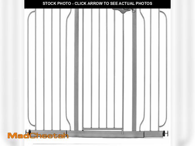 Lot 74-13382515 - Regalo Easy Step 49-Inch Extra Wide Baby Gate, Includes 4-Inch and 12-Inch Extension Kit, 4 Pack of ...