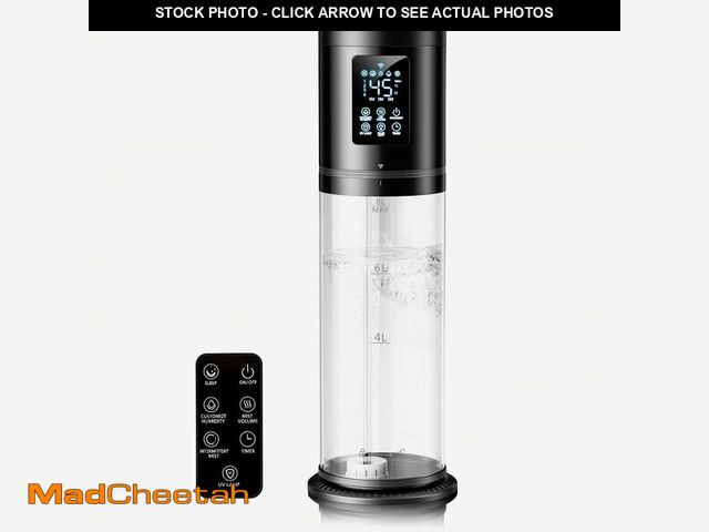 Lot 74-13947035 - 8L/2.1 Gal Humidifiers for Bedroom Large Room, 4 Levels Cool Mist Humidifier with Clear Tank, 7 Colo...