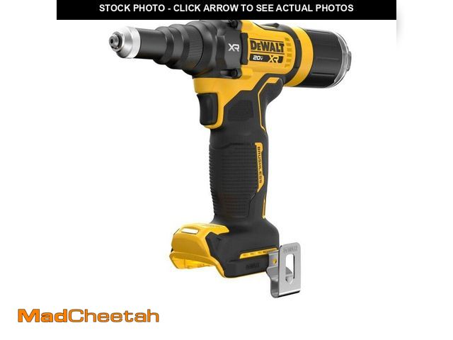 Lot 74-12790964 - DEWALT 20-Volt MAX Cordless 3/16 in. Rivet Tool (Tool-Only) - USED