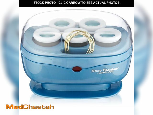 Lot 74-12709588 - BaBylissPRO Jumbo Hot Rollers, Nano Titanium Hair Styling Tools &amp; Appliances, 5 Count (Pack of 1...