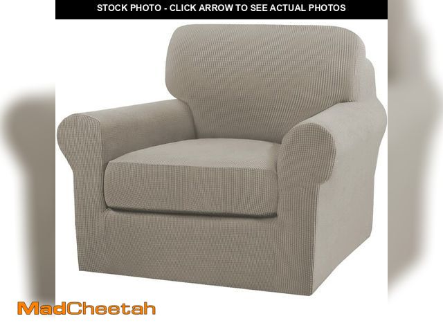 Lot 74-14340735 - Turquoize 2 Piece Chair Covers Chair Slipcovers for Living Room Armchair Couch Cover Chair Sofa Cove...