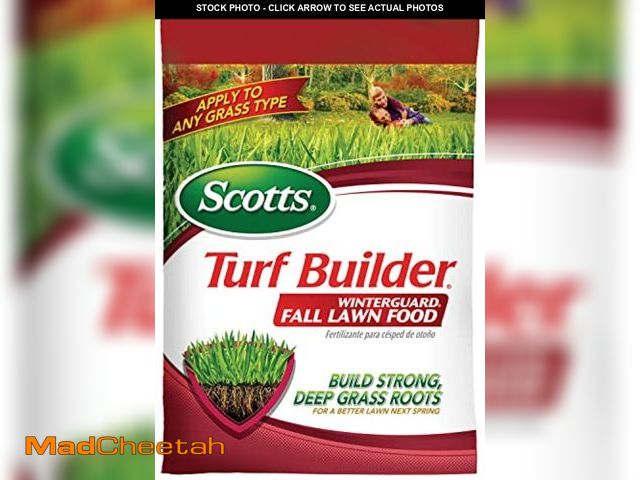 Lot 74-12400102 - Scotts Turf Builder WinterGuard Fall Lawn Fertilizer for All Grass Types, 12,000 sq. ft., 32.3 lbs. ...