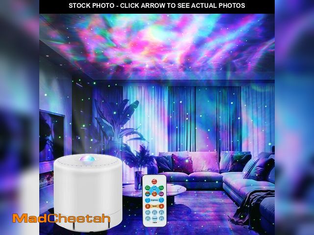 Lot 74-13625671 - HERHOTER Galaxy Projector,Star Projector with Timer and Remote Control for Adults Bedroom Decoration...